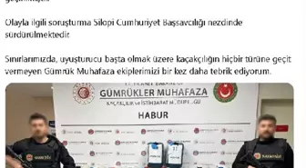 Habur Gümrük Kapısı'nda 202 Kilogram Metamfetamin Ele Geçirildi