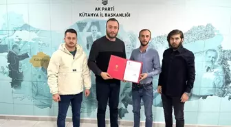 AK Parti Domaniç İlçe Gençlik Kolları Başkanlığı'nda devir teslim töreni düzenlendi