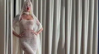 Transparan elbise giyen Didem Soydan'dan takipçisine yanıt: Marka parasını veriyor ben giyiniyorum