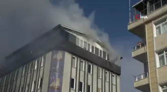 Güngören'de özel bir hastanede yangın paniği