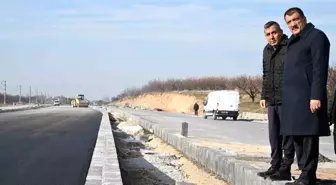 Gürkan, Kuzey Kuşak Yolu'na yapılan bağlantı yollarını inceledi