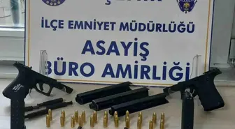 Akşehir'de Fason Silah Parçalarıyla Yakalanan Şüpheli Tutuklandı