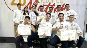 Uluslararası İstanbul Mutfak Günleri'nde KÜN Öğrencileri Ödül Aldı