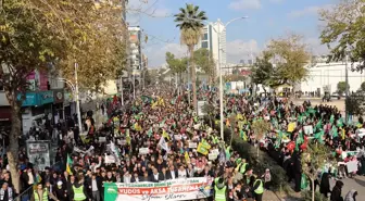 Şanlıurfa'da Kudüs ve Aksa Tufanı Destek Yürüyüşü Gerçekleştirildi