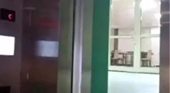 Harran Üniversitesi KYK Yurdunda Asansör Protestosu