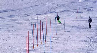 Erzurum'da Alp Disiplini FIS-YOG Milli Takımı seçmeleri tamamlandı