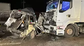 Bursa'da zincirleme trafik kazasında 1 ölü, 2 yaralı