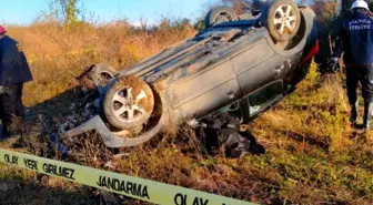 Zonguldak'ta Kontrolden Çıkan Otomobilin Takla Atması Sonucu Genç Kadın Hayatını Kaybetti