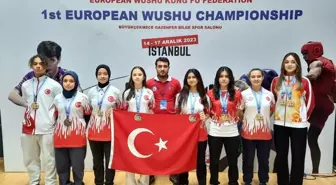 Selçuklu Belediyespor Kulübü Avrupa Wushu Kung Fu Şampiyonasında 8 Madalya Kazandı