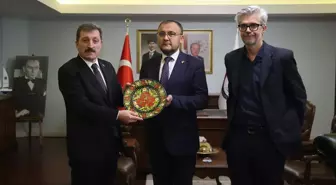 Ukrayna Büyükelçisi ve BM Dünya Gıda Programı Türkiye Direktörü Samsun'da temaslarda bulundu