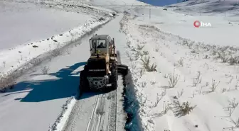 Van'da kar nedeniyle ulaşım kapanan yerleşim birimlerinin çoğu açıldı