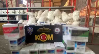 Adana'da 19 Milyon Gümrük Kaçağı Makaron Ele Geçirildi