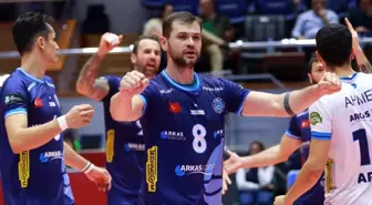 Arkas Spor, CEZ Karlovarsko'yu mağlup ederek bir üst tura çıktı