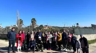 Antakya'da Gönüllü Kadınlara Yangından Kurtulma Eğitimi Verildi