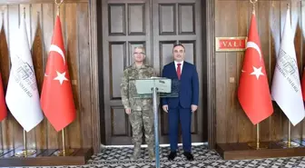 Ordu Komutanı Ali Sivri, Tekirdağ Valisi Recep Soytürk'ü ziyaret etti