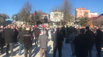 Samsun'da İsrail'in Gazze'ye saldırıları protesto edildi