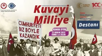 Bodrum Belediyesi Şehir Tiyatrosu Kuvayi Milliye Destanı'nı sahneye taşıyor