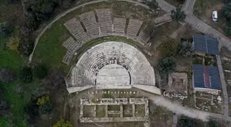 Metropolis Antik Kenti'ndeki kazı çalışmaları tanıtıldı