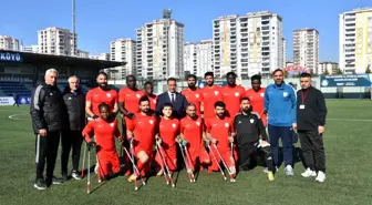 Şahinbey Belediye Gençlik ve Spor Kulübü Ampute Futbol Takımı Pendik'i mağlup etti