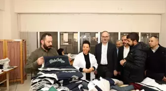 Simav Belediyesi Kültür Merkezi'nden Gazze'ye mont desteği