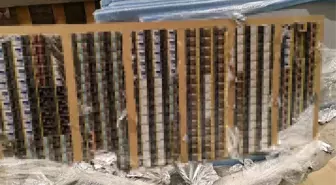 Hamzabeyli Sınır Kapısında 11 Bin 400 Kutu Kaçak Sigara Ele Geçirildi