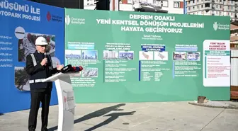 Ümraniye'de 100 Bin Kişiye Hizmet Verecek Otopark ve Meydan Projesi Tanıtıldı