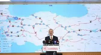 Ulaştırma Bakanı Uraloğlu, Tren İzleme ve Koordinasyon Merkezi'ni açtı