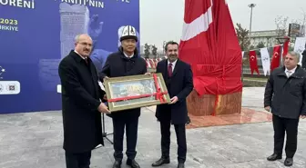 Elazığ'da Cengiz Aytmatov Millet Parkı ve Cengiz Aytmatov Anıtı açıldı