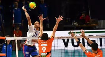 Halkbank Erkek Voleybol Takımı Berlin Recycling Volleys'e 3-0 yenildi