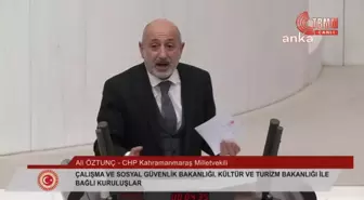 TBMM'de Bütçe Görüşmeleri... Ali Öztunç: 'Biz Bu Bütçeye 'Ret' Oyu Vereceğiz.