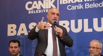 Canik Belediye Başkanı İbrahim Sandıkçı Basın Buluşması'nda konuştu