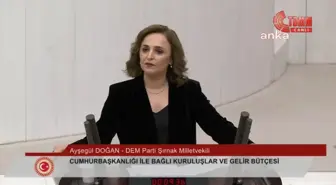 Dem Parti Sözcüsü Ayşegül Doğan: 'Bütün Basın Kartlarının Kontrolü İletişim Başkanlığı'nda, Adalet Bakanı Haklı. İletişim Başkanlığı'nın Uygun...