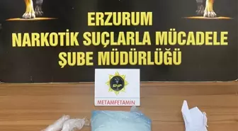 Erzurum'da 1 Kilo 6,46 Gram Sentetik Uyuşturucu Ele Geçirildi