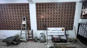 Samsun'da Kaçak Define Kazısı Yapan 8 Kişi Suçüstü Yakalandı