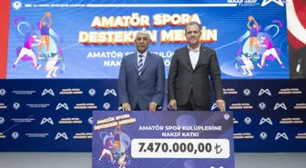 Mersin Büyükşehir'den Amatör Spor Kulüplerine 7 Milyon 470 Bin TL Destek