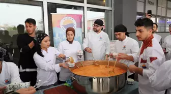 Sinop Üniversitesi Öğrencilerine Keşkek İkram Edildi