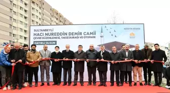 Sultanbeyli'de Hacı Nureddin Demir Camii dualarla açıldı