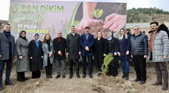 Tokat Belediyesi Hatıra Ormanı'nda Fidan Dikim Töreni Gerçekleştirildi