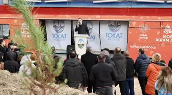 Tokat Belediyesi Hatıra Ormanı'nda Fidan Dikim Töreni