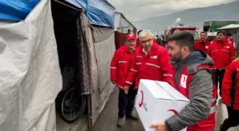 Türk Kızılay, Osmaniye'deki depremzedelere yardım ulaştırdı