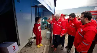 Türk Kızılay, Osmaniye'deki depremzedelere yardım ulaştırdı