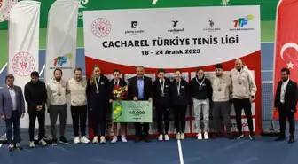 ENKA Spor Kulübü Cacharel Türkiye Tenis Ligi'nde kadınlarda şampiyon oldu