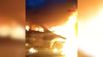 CHP'li gençlik kolları başkanına uzun namlulu silahlarla saldırı! Şüpheliler kullandıkları aracı ve silahları ateşe verdi