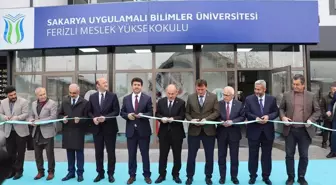 SUBÜ Ferizli Meslek Yüksekokulu'nun yeni hizmet binası açıldı