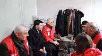 Türk Kızılay, Doğanşehir'deki depremzedelere yardım ulaştırdı