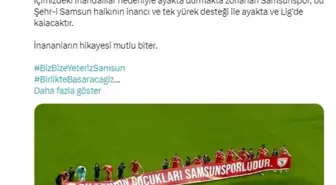 Samsunspor Başkanı, transfer yasağına rağmen kümede kalacaklarını söyledi