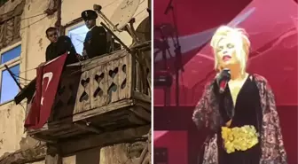 12 şehidimizin haberini sahnede alan Ajda Pekkan konserinde duygusal anlar yaşadı