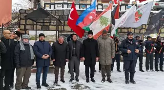 Erzurum'da izciler Allahuekber Dağı Şehitleri'ni andı