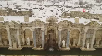 Karlar İçindeki Sagalassos Antik Kenti