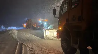 Kastamonu'da Yoğun Kar Yağışı ve Tipi